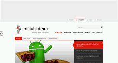 Desktop Screenshot of mobilsiden.dk